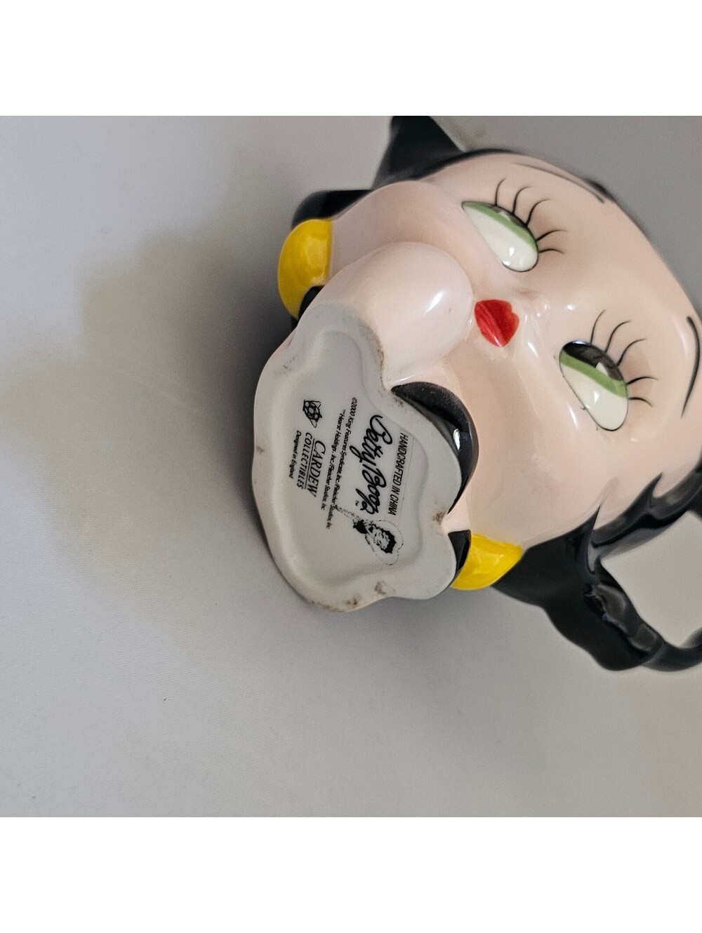 Vintage Betty Boop Ceramic Teapot with Sailor Hat Lid - Picture 7 of 7